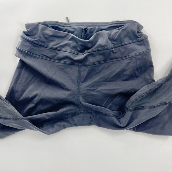 Lululemon Run Off Route Mid Rise Crop 21" Black Fast and Free crop Yoga pants 4 - Picture 12 of 12